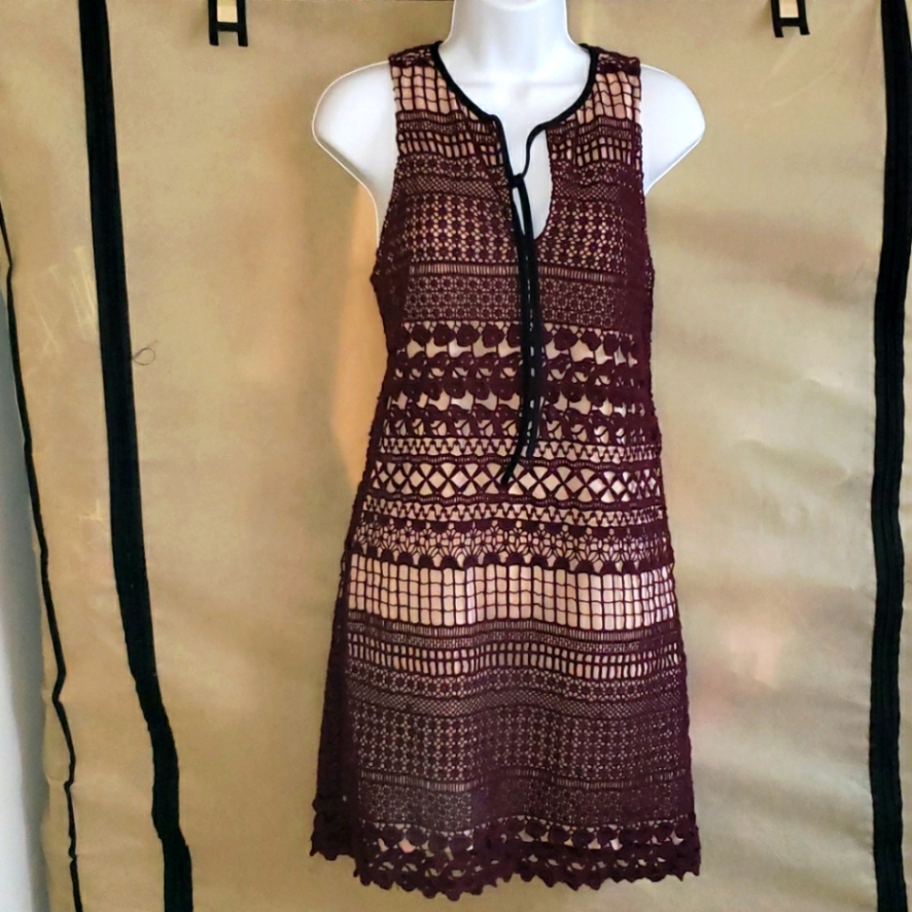 🔥FINAL PRICE🔥Chelsea28 Crochet Sleeveless Dress